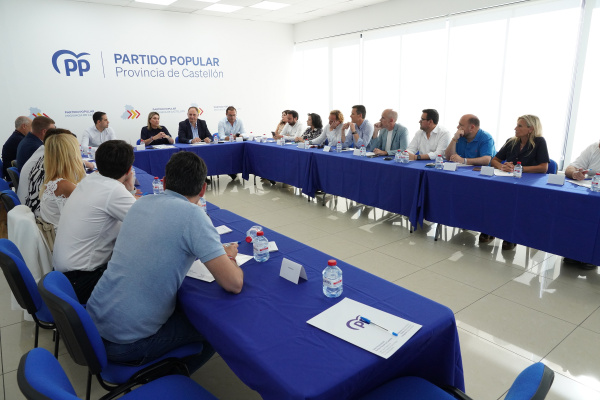 Barrachina moviliza al PPCS para exigir a Sánchez los 250 millones que debe a Castellón