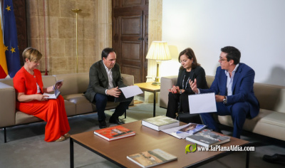 Pérez Llorca se reúne con representantes de la cadena de supermercados Costco ante su futura apertura en Patern