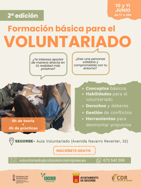 el-cdr-palancia-mijares-impulsa-una-nueva-edicion-del-curso-basico-de-voluntariado-con-motivo-del-a-o-internacional-2026