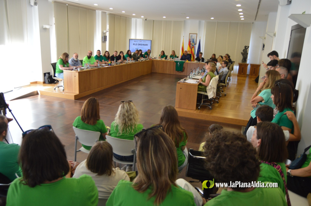 El Ple de Vila-real ha donat veu aquest dimarts als representants de l'Assemblea de Docents de Vila-real, que van acudir a la sessi� per exposar les seues reivindicacions i explicar els motius de la vaga educativa que est� a punt de culminar la tercera se