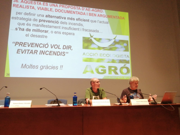 AE-Agró advierte de la falsa seguridad de las barreras contra el fuego