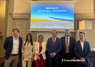 El aeropuerto de Castellón y Turespaña reúnen a operadores turísticos de Bolonia en la presentación de la nueva ruta aérea