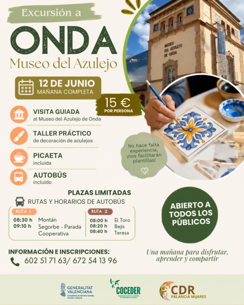 el-cdr-palancia-mijares-organiza-una-excursion-cultural-a-onda-para-toda-la-poblacion