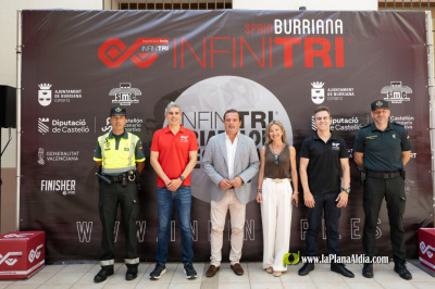 La Diputación de Castellón destaca el Infinitri Burriana Triathlon Festival como una cita de referencia para proyectar el potencial paisajístico de Castellón