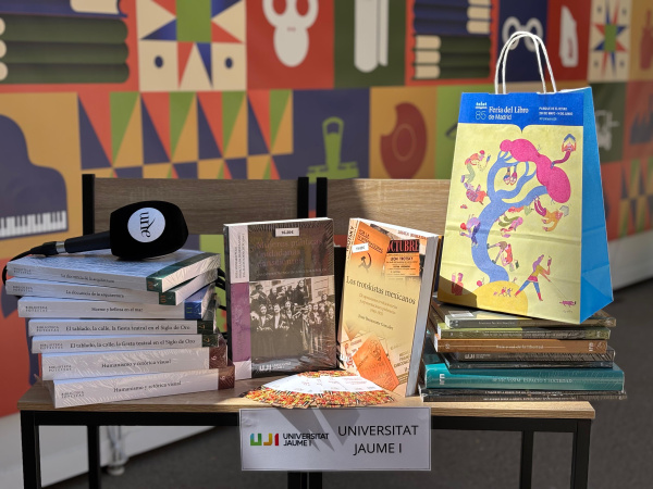 Publicacions de l’UJI participa en la Feria del Libro de Madrid en la Plaza de la Ciencia y las Universidades