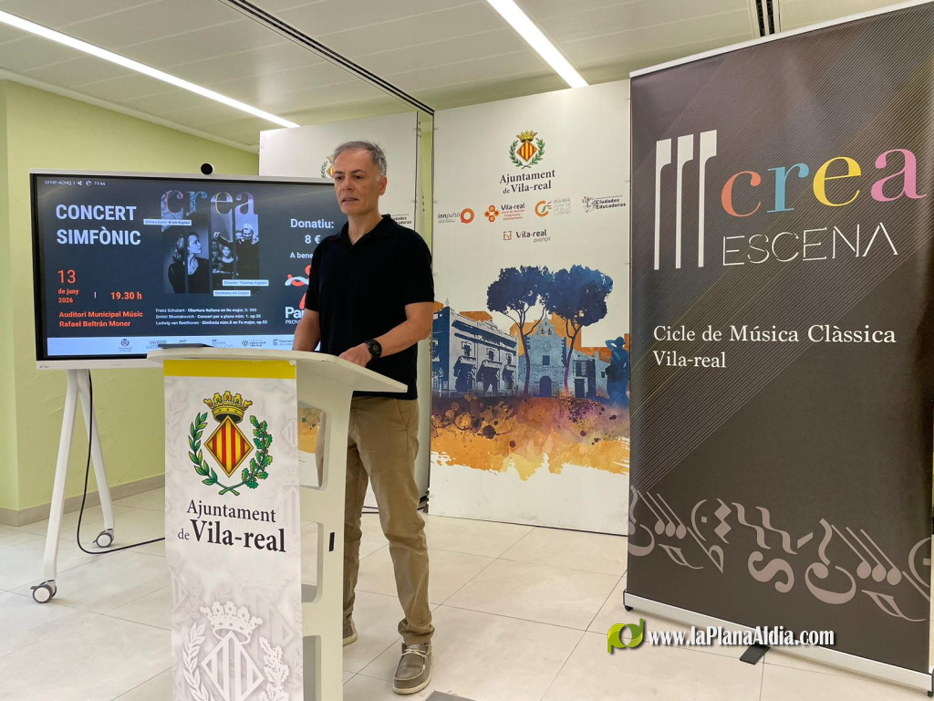 Vila-real inaugura l'octava edici� del Cicle de M�sica Cl�ssica de Crea Escena amb un concert solidari a favor de l'Associaci� Parkinson