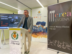 Vila-real inaugura l'octava edici� del Cicle de M�sica Cl�ssica de Crea Escena amb un concert solidari a favor de l'Associaci� Parkinson