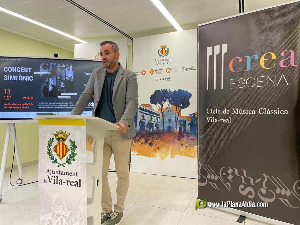 Vila-real inaugura l'octava edici� del Cicle de M�sica Cl�ssica de Crea Escena amb un concert solidari a favor de l'Associaci� Parkinson