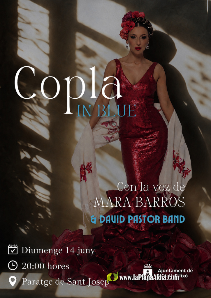 Copla in Blue fusiona copla y jazz en Sant Josep con la voz de Mara Barros