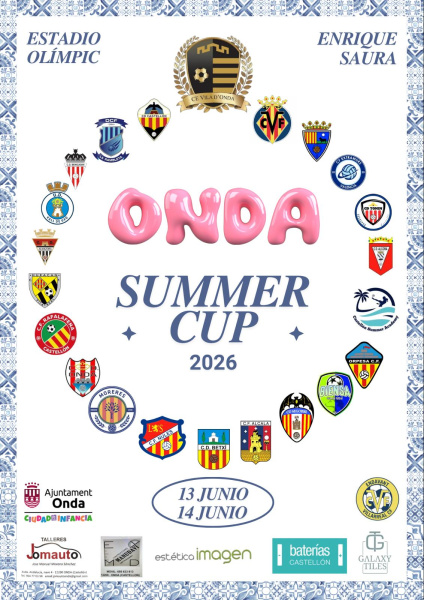 L'Onda Summer Cup 2026 transforma Onda en epicentre del futbol base