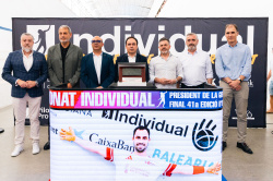 Marc Giner s'ha coronat campi� del segon Individual d'escala i corda davant de Salva Palau a Pelai