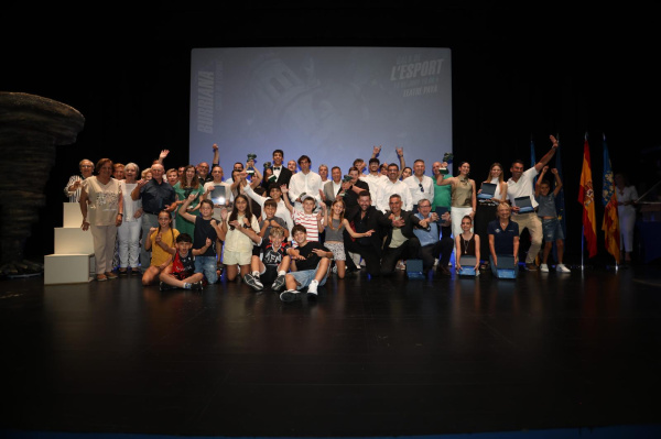 Burriana rinde homenaje al talento local en la Gala de l'Esport 2026