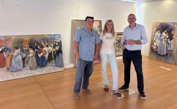 Moncofa abre una nueva exposición de Francisco Ramos Dorado en la sala María Sorolla
