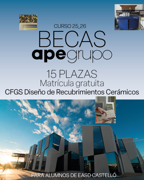La Escuela de Arte y Superior de Diseño de Castellón refuerza una formación estratégica para el sector cerámico, con alta demanda de profesionales.