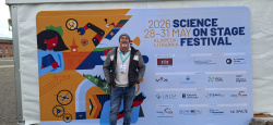 Sisco Marco, l'�nic docent valenci� en el Science on Stage Festival 2026
