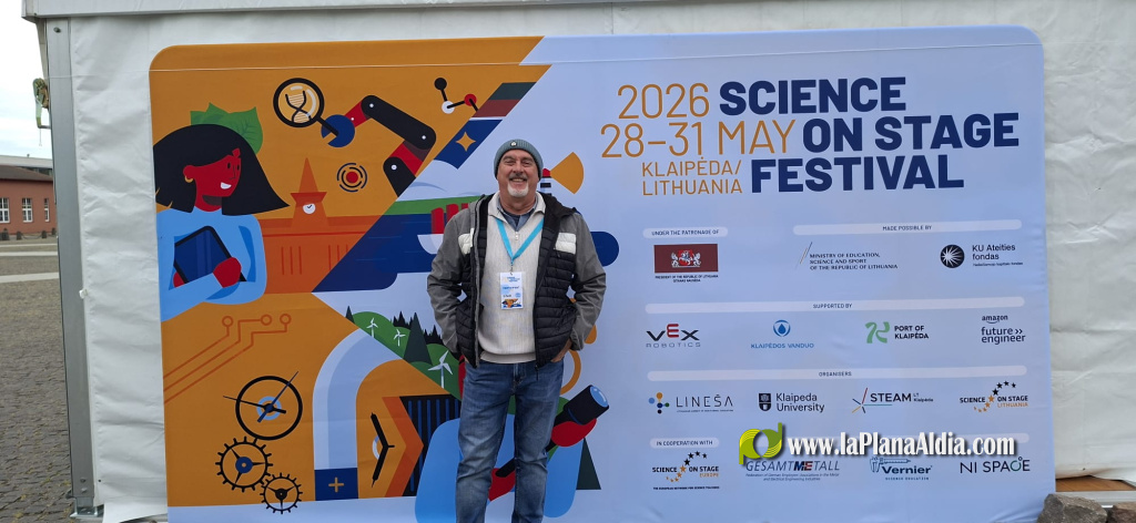Sisco Marco, l'�nic docent valenci� en el Science on Stage Festival 2026