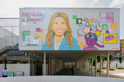 Dones de Ci�ncia aconsegueix els cinquanta murals amb homenatge a Patricia Smeyers a Picassent