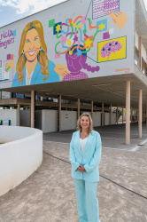 Dones de Ci�ncia aconsegueix els cinquanta murals amb homenatge a Patricia Smeyers a Picassent