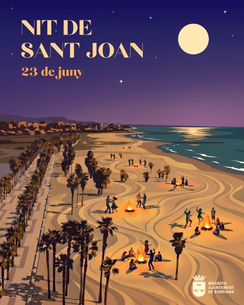 Burriana se prepara para la noche de San Juan con castillo de fuegos y dispositivo de seguridad