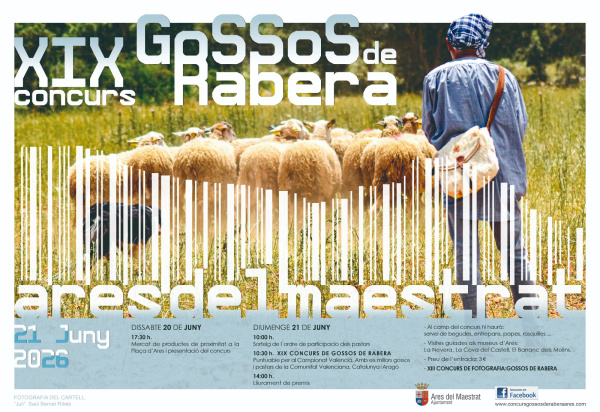 Ares del Maestrat acoge el XIX Concurso de Gossos de Rabera, última prueba del Campeonato de la Comunitat Valenciana