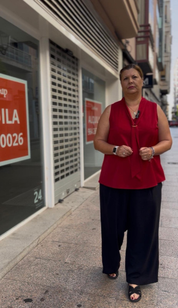 Patricia Puerta acusa a Begoña Carrasco de pasar de prometer el rescate del comercio de Castelló a justificar su fracaso