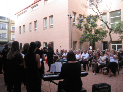 Intercanvi coral entre Castell� i Borriana al Jard� Arqueol�gic del Centre Municipal de Cultura La Merc� de Burriana