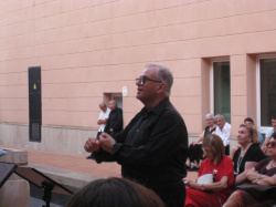 Intercanvi coral entre Castell� i Borriana al Jard� Arqueol�gic del Centre Municipal de Cultura La Merc� de Burriana