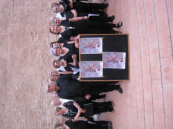 Intercanvi coral entre Castell� i Borriana al Jard� Arqueol�gic del Centre Municipal de Cultura La Merc� de Burriana