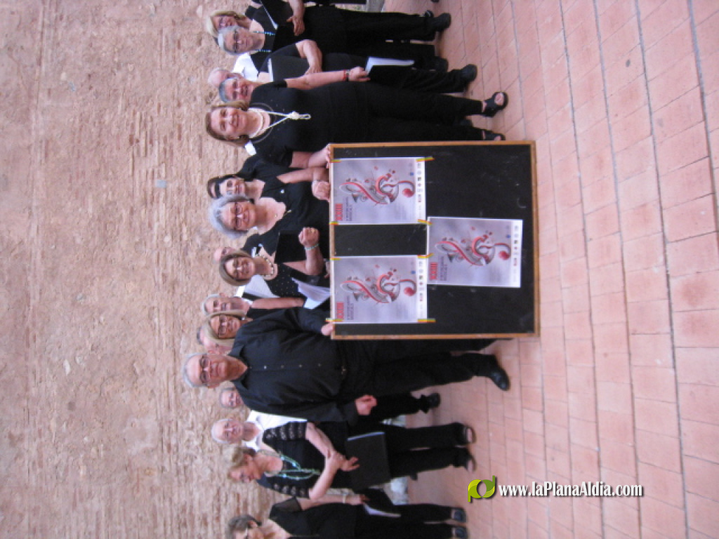 Intercanvi coral entre Castell� i Borriana al Jard� Arqueol�gic del Centre Municipal de Cultura La Merc� de Burriana