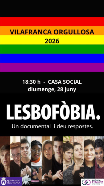 Vilafranca celebra el Día del Orgullo LGTBIQ+ con una programación diversa y abierta
