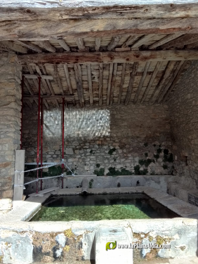 Comienzan las obras de restauración del Lavadero de Els Regatxols en Ares del Maestrat