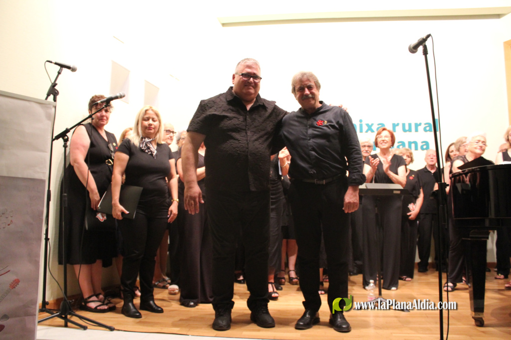 La Caixa Rural de Borriana acull el Concert d'Estiu de la Coral Borrianenca i la Societat Musical de Massalfassar