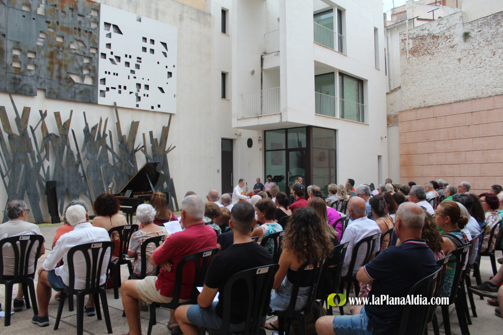 Borriana inaugura l'VIII Festival de M�sica Juan Gual Esteve amb un recital de gran nivell i homenatge al llegat familiar