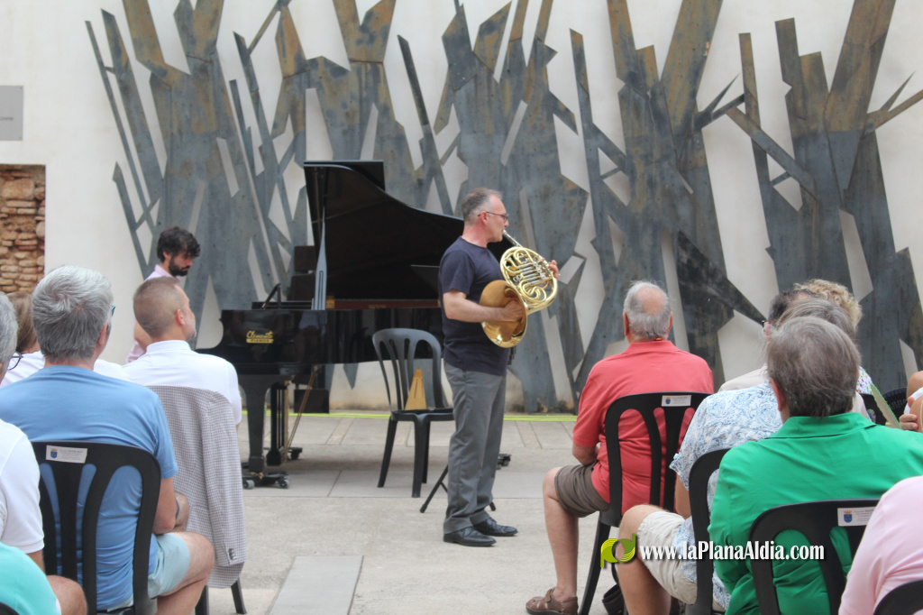 Borriana inaugura l'VIII Festival de M�sica Juan Gual Esteve amb un recital de gran nivell i homenatge al llegat familiar