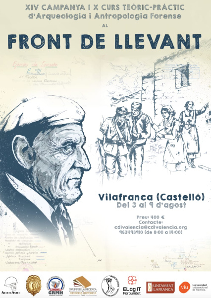Vilafranca acogerá de nuevo las jornadas de memoria histórica Front de Llevant con ArqueoAntro