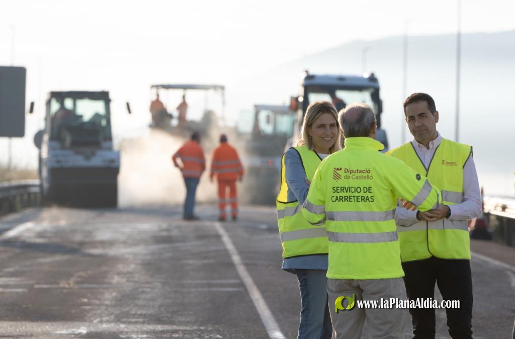 La Diputación de Castellón refuerza la vertebración de la provincia con 4,1 millones de euros para la mejora de carreteras en Benassal, Les Useres, La Mata y Forcall