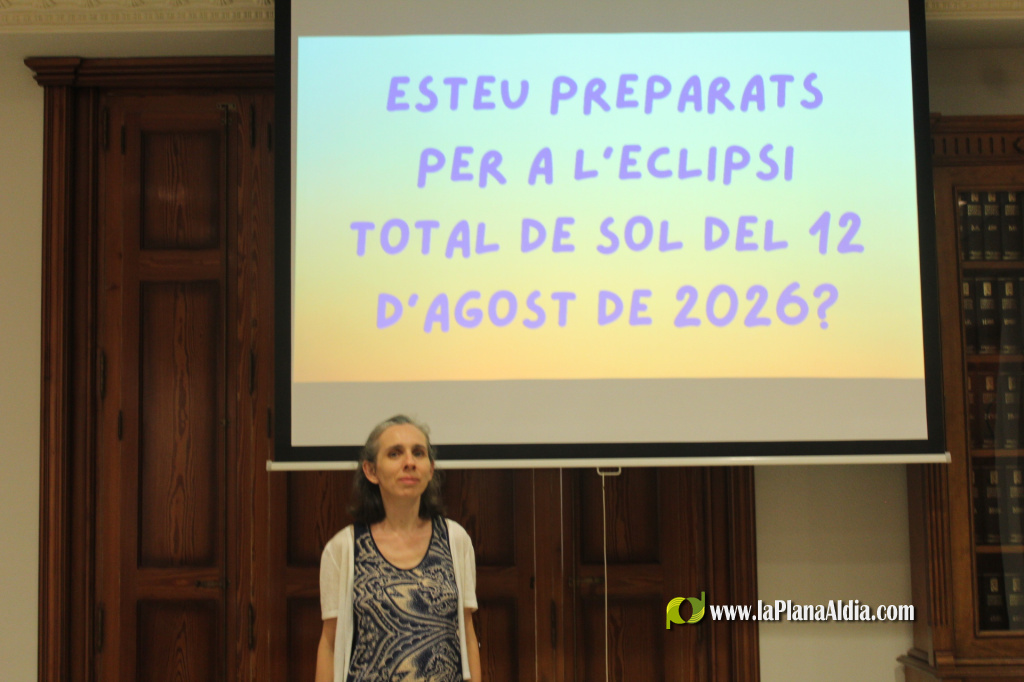 ABC presenta a Borriana una confer�ncia sobre l'eclipsi total del 12 d'agost: ci�ncia, hist�ria i seguretat ocular