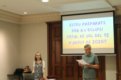 ABC presenta a Borriana una confer�ncia sobre l'eclipsi total del 12 d'agost: ci�ncia, hist�ria i seguretat ocular