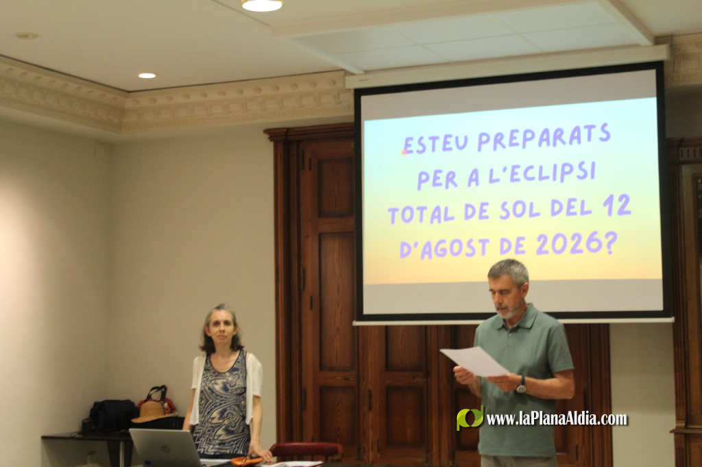 ABC presenta a Borriana una confer�ncia sobre l'eclipsi total del 12 d'agost: ci�ncia, hist�ria i seguretat ocular