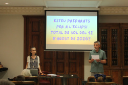 ABC presenta a Borriana una confer�ncia sobre l'eclipsi total del 12 d'agost: ci�ncia, hist�ria i seguretat ocular