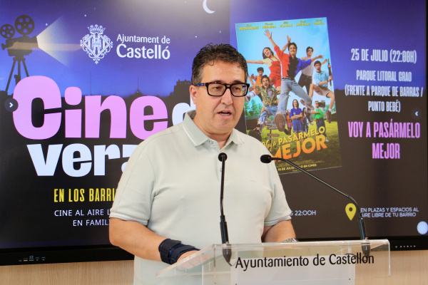 Castellón presenta Cine en los Barrios: nueve sesiones y proyecciones en la playa este verano