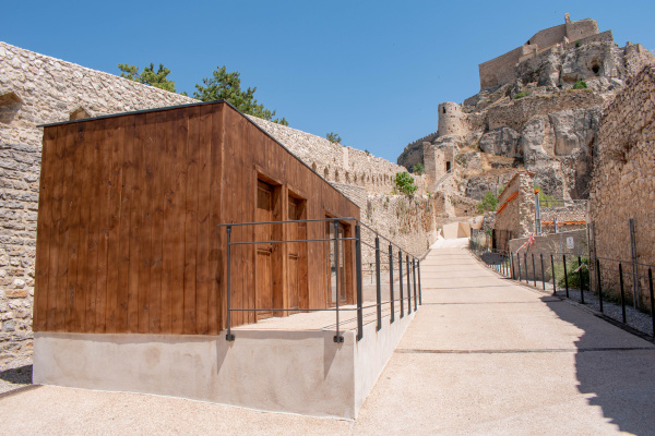 Morella estrena una entrada accesible al castillo con financiación de la Unión Europea