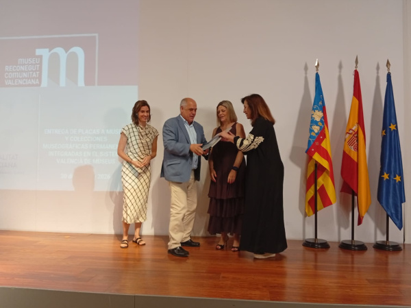 El MucBe obtiene la distinción de Museo Reconocido de la Comunitat Valenciana