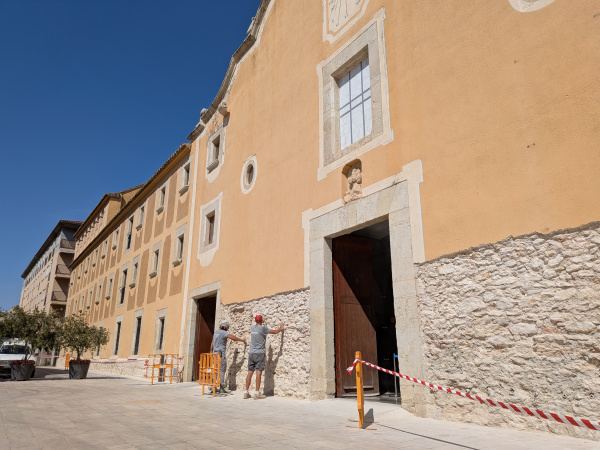 El MucBe de Benicarló renueva su fachada con una actuación de conservación valorada en 19.163,86 euros