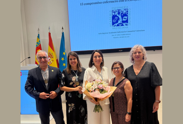 Silvia Trujillo Barberá ingresa como Académica Numeraria en la Academia de Enfermería de la Comunitat Valenciana