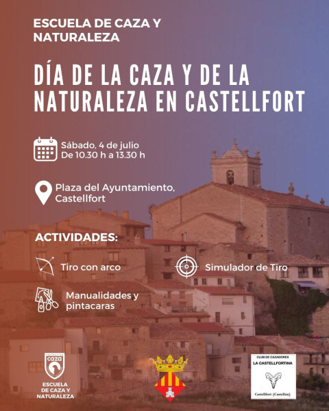 Castellfort impulsa una jornada dedicada a la caza, la naturaleza y las actividades familiares