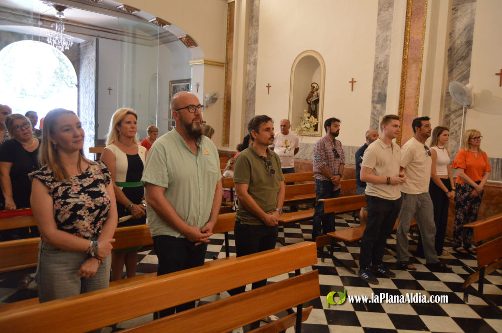 Sant Crist�fol reuneix uns quaranta vehicles a Vila-real amb la b�nedici� dels camions i una missa al Termet