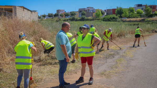 Onda incorpora 13 ondenses a la brigada agraria para reforzar el mantenimiento de caminos y la prevención de incendios