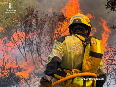 el-incendio-forestal-de-soneja-230-efectivos-y-17-medios-aereos-para-contener-el-fuego