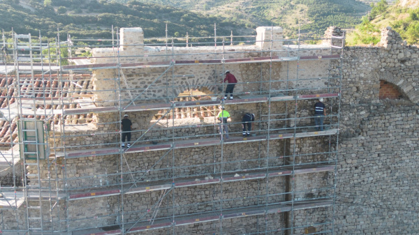 Morella concluye la segunda fase de restauración del acueducto medieval y prepara la tercera
